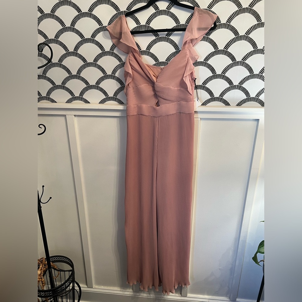 Floret studios wide leg jumpsuit never worn in a size M